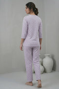 Lavender Comfort Night Suit Set