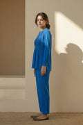 Royal Azure Minimal Co-ord Set