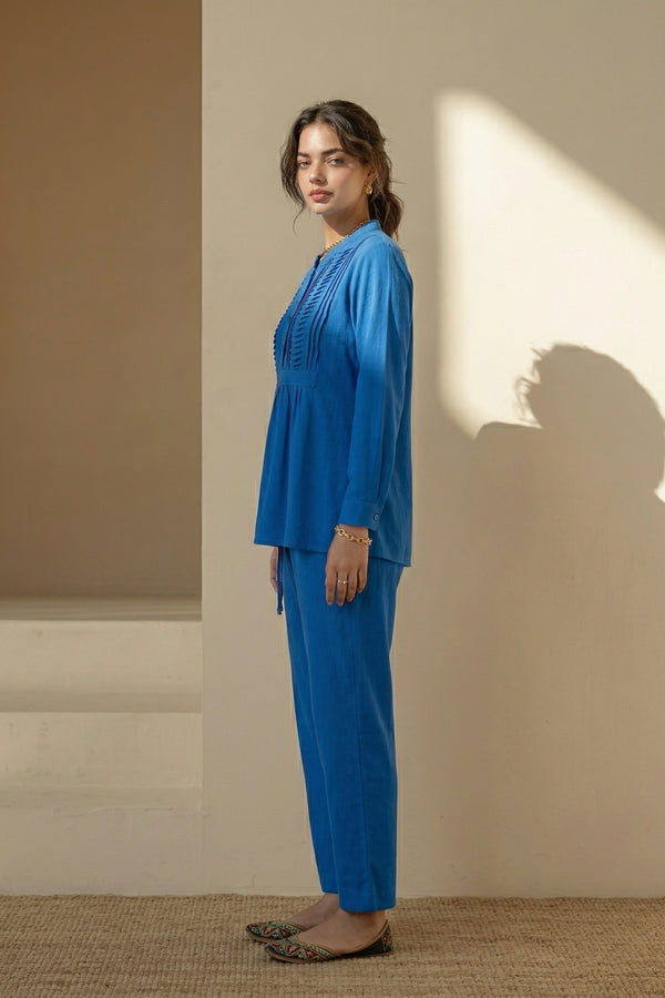 Royal Azure Minimal Co-ord Set