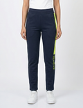 Women's Navy Blue Athleisure Track Pants