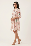 Blush Bloom Handkerchief Dress