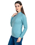 Moda Elementi Knitted sweaters pullover styles Blue