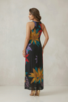 Midnight Bloom Floral Maxi Dress