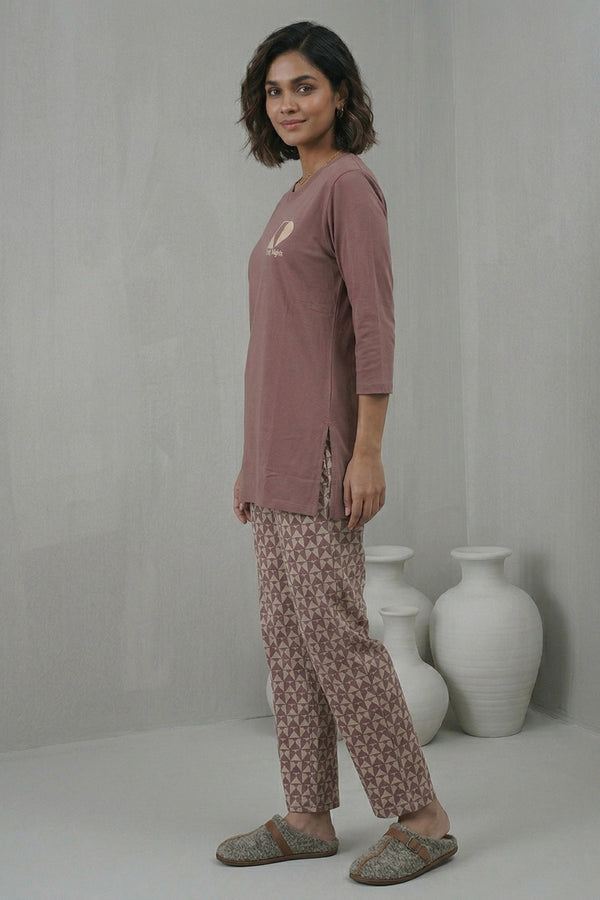 Cozy Cocoa Lounge Night Suit Set