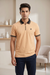 Mens Half Zip Polo T-Shirt