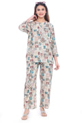 Moda Elementi Floral Printed Co-Ord Set - Multicolor