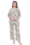 Moda Elementi Floral Printed Co-Ord Set - Multicolor