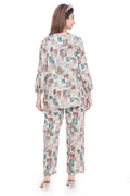 Moda Elementi Floral Printed Co-Ord Set - Multicolor