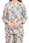 Moda Elementi Floral Printed Co-Ord Set - Multicolor