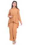Moda Elementi Women’s Camel Cord Set