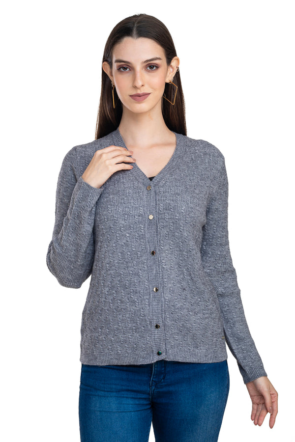 Moda Elementi Women's Classic Knit Sweater