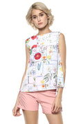 Flora Garden Casual Top - MODA ELEMENTI