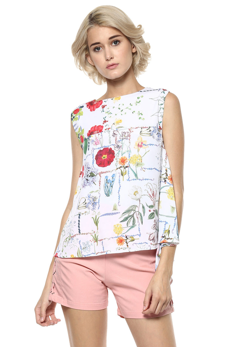 Flora Garden Casual Top - MODA ELEMENTI