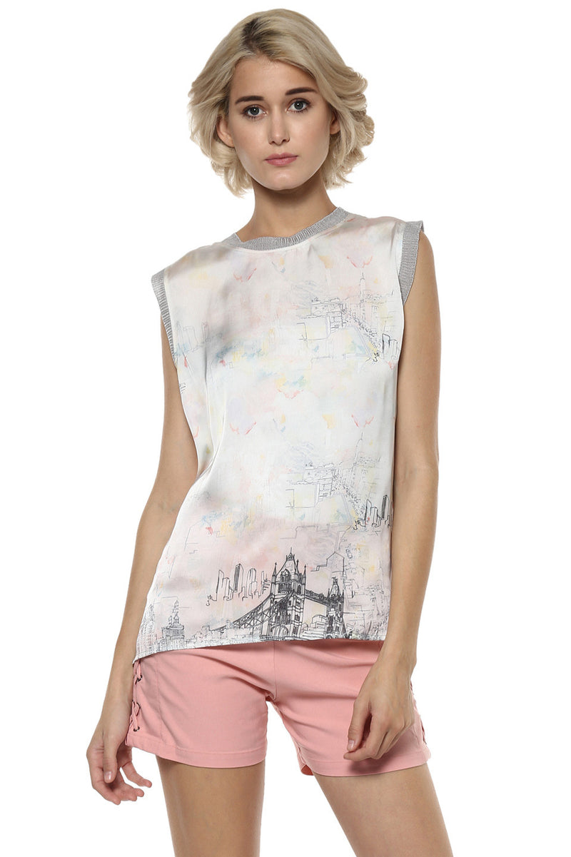 My Street Casual Printed Top - MODA ELEMENTI