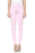 Comfy Match Solid Pink Jeggings - MODA ELEMENTI