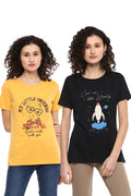 Casual T-Shirt Combo Pack (Black | Yellow) - MODA ELEMENTI