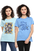 Casual T-Shirt Combo Pack (Blue | Sea Green) - MODA ELEMENTI