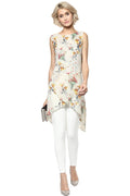 Floral A-Line Designer Tunic - MODA ELEMENTI