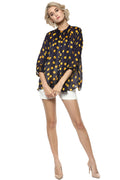 Crazy Polka Flare Top - MODA ELEMENTI