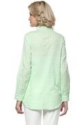 Aqua Checks Casual Tunic - MODA ELEMENTI
