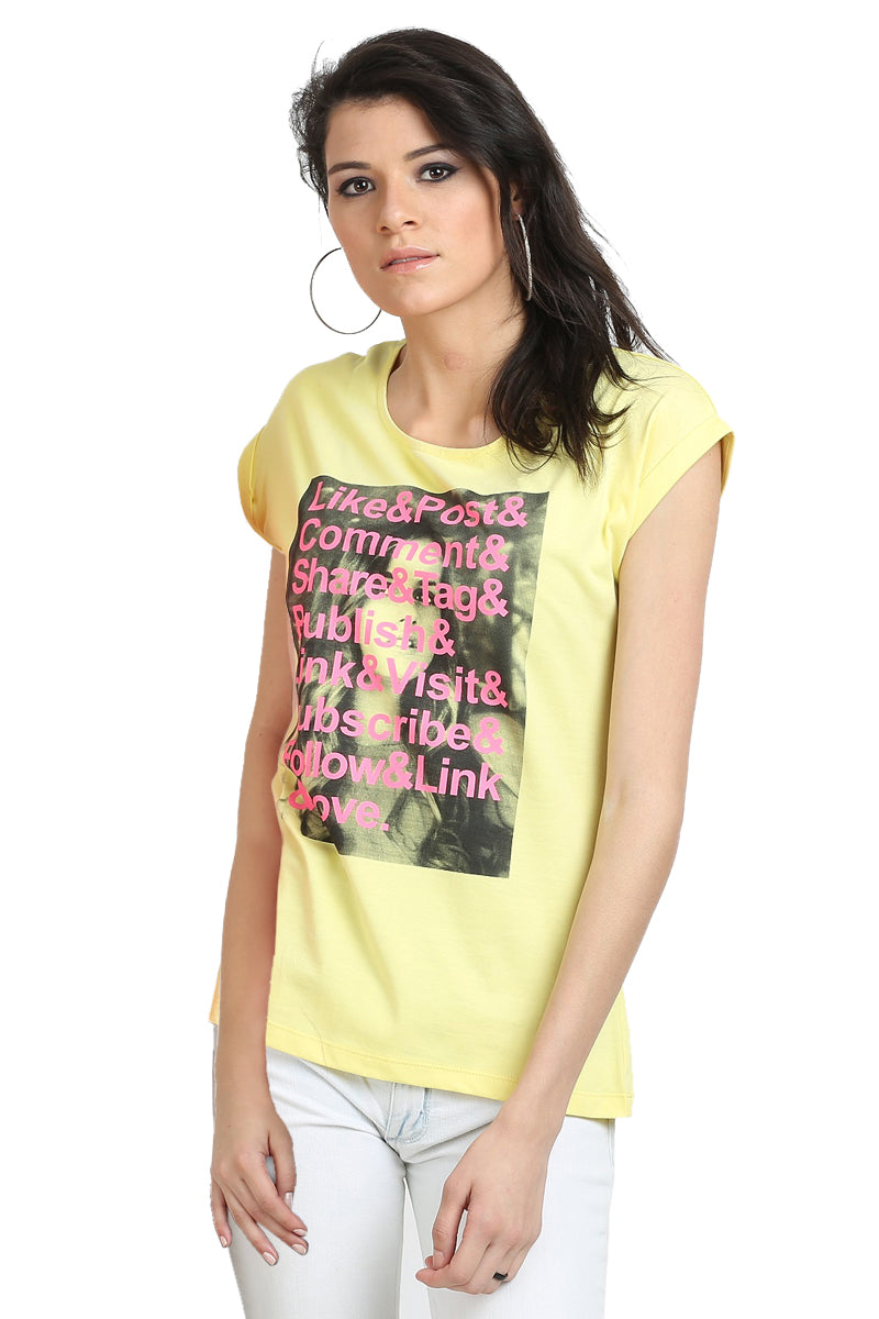 My Basic Printed T-Shirt - MODA ELEMENTI