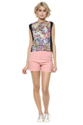 Floral Printed Crop Top - MODA ELEMENTI