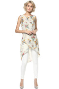 Floral A-Line Designer Tunic - MODA ELEMENTI