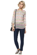 Multi Wave Geometric Tunic - MODA ELEMENTI