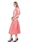 Polka Crop Top Skirt Combo - MODA ELEMENTI