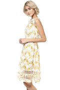 Lazer Sunshine Midi Dress - MODA ELEMENTI