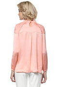 Shoulder Embroidered Casual Top - MODA ELEMENTI