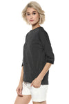 Laser Strip Duster Casual Top - MODA ELEMENTI