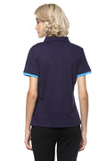 Navy Solid Polo T-Shirt - MODA ELEMENTI