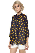 Crazy Polka Flare Top - MODA ELEMENTI