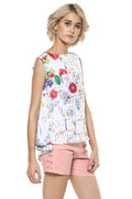 Flora Garden Casual Top - MODA ELEMENTI