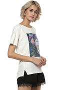 Marsh Lazer Block Casual Top - MODA ELEMENTI