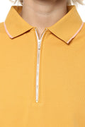 Solid Polo T-Shirt - MODA ELEMENTI
