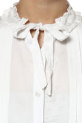 Ruffle Tie Casual Top - MODA ELEMENTI