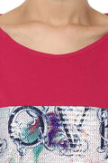 Lazer Block Art Casual Top - MODA ELEMENTI