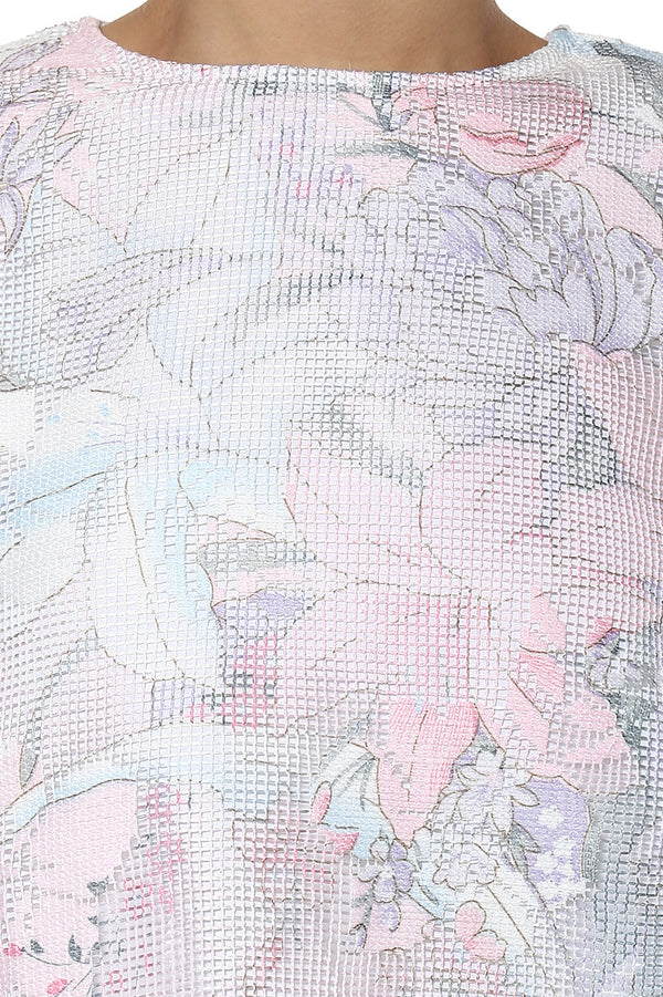Laser Floral Flare Designer Top - MODA ELEMENTI