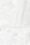 Dream White Cold Shoulder Midi Dress - MODA ELEMENTI