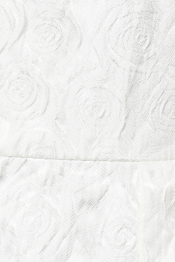 Dream White Cold Shoulder Midi Dress - MODA ELEMENTI