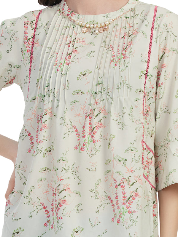 Necklace with Printed Smart Top