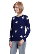 Galaxy Star Crew Neck Jumper - MODA ELEMENTI