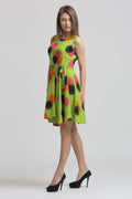 Abstract Balls Skater Dress - MODA ELEMENTI