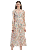 Full Fashion Floral Dress