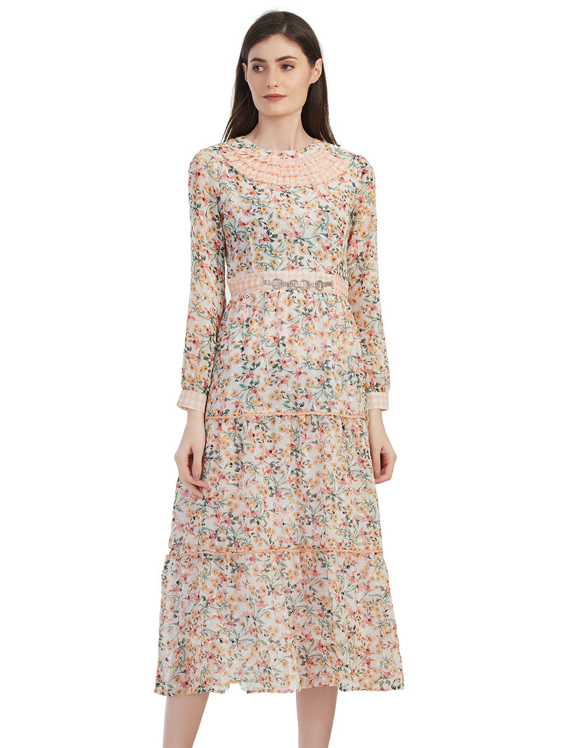 Full Fashion Floral Dress