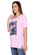 Character Print t shirt Top