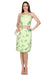 Floral Skirt Top Set