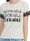 HALF SLEEVE ADORABLE T-SHIRT